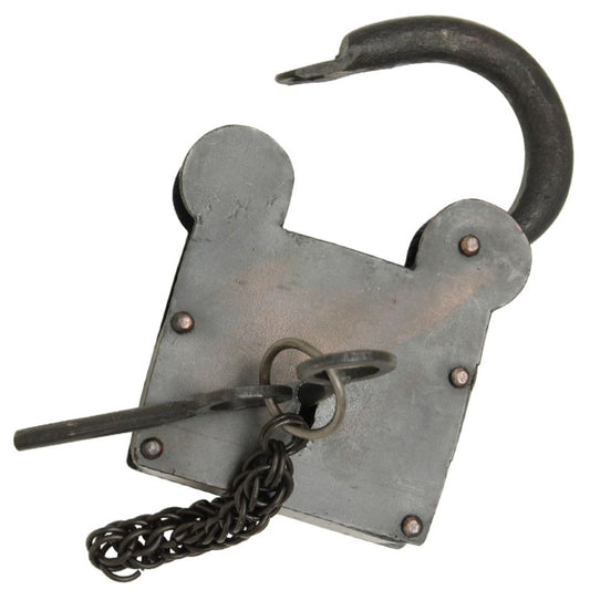 Tower of London Iron Prison Padlock with Keys