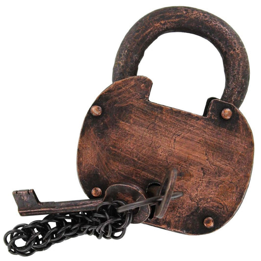 Dungeon Guardian Iron Prison Padlock with Keys