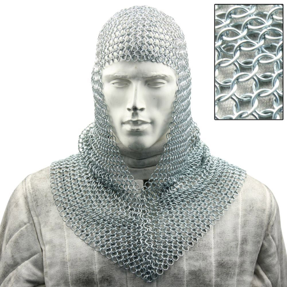 Battle Ready Chain Mail Coif Armor