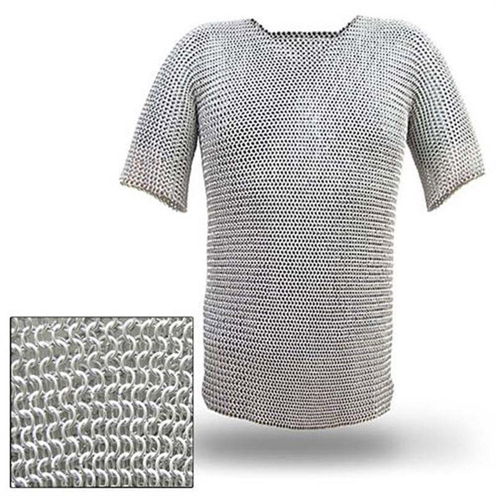 Haubergeon Replica Chain Mail Armor Long Shirt