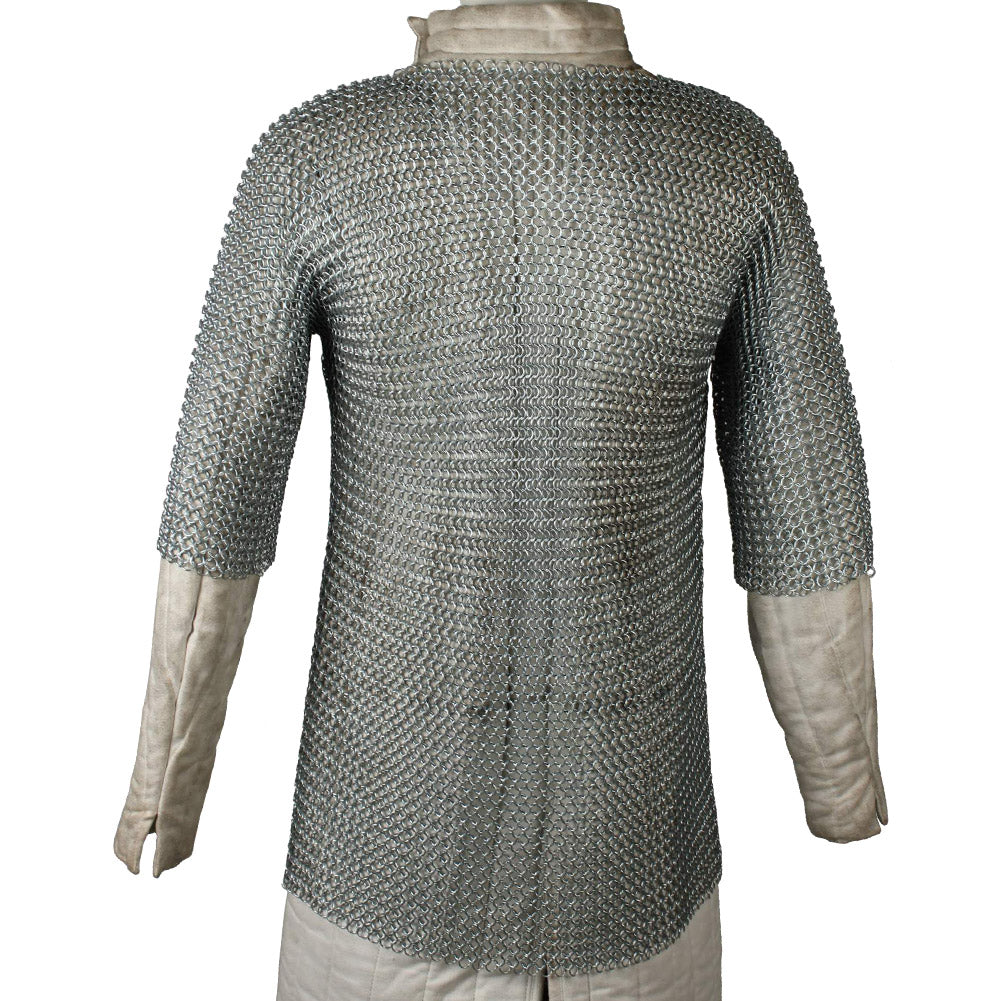 Haubergeon Replica Chain Mail Armor Long Shirt