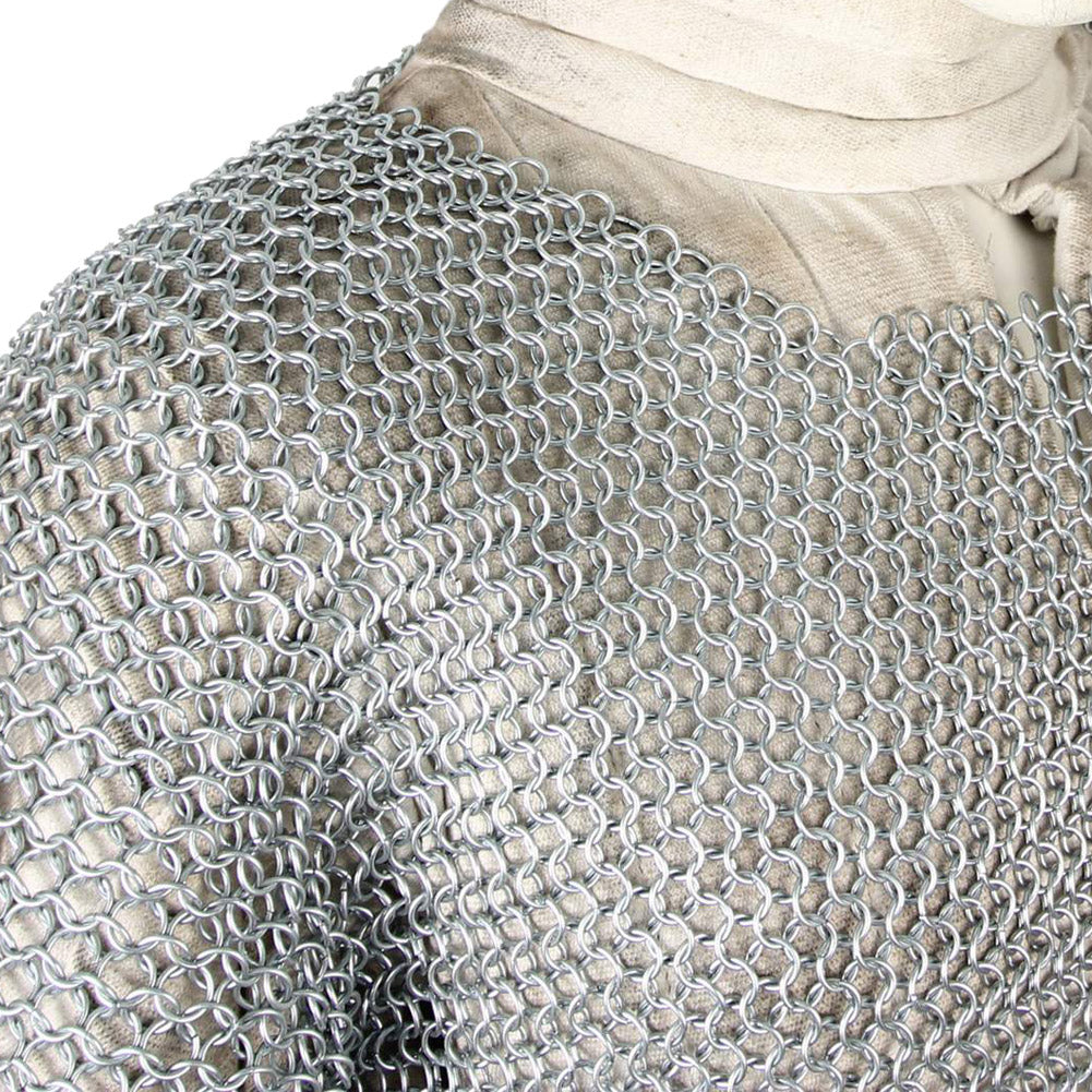 Haubergeon Replica Chain Mail Armor Long Shirt