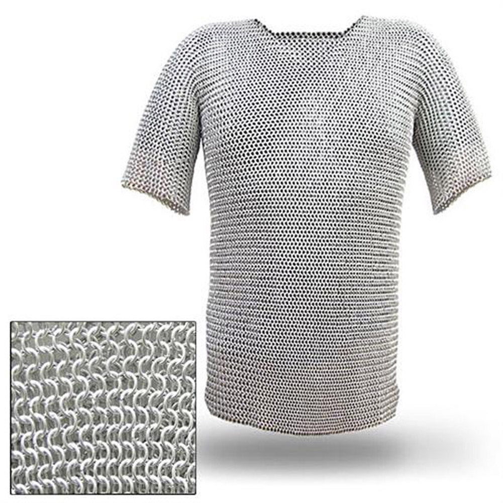 Medieval Half Sleeve Habergeon XL Chainmail