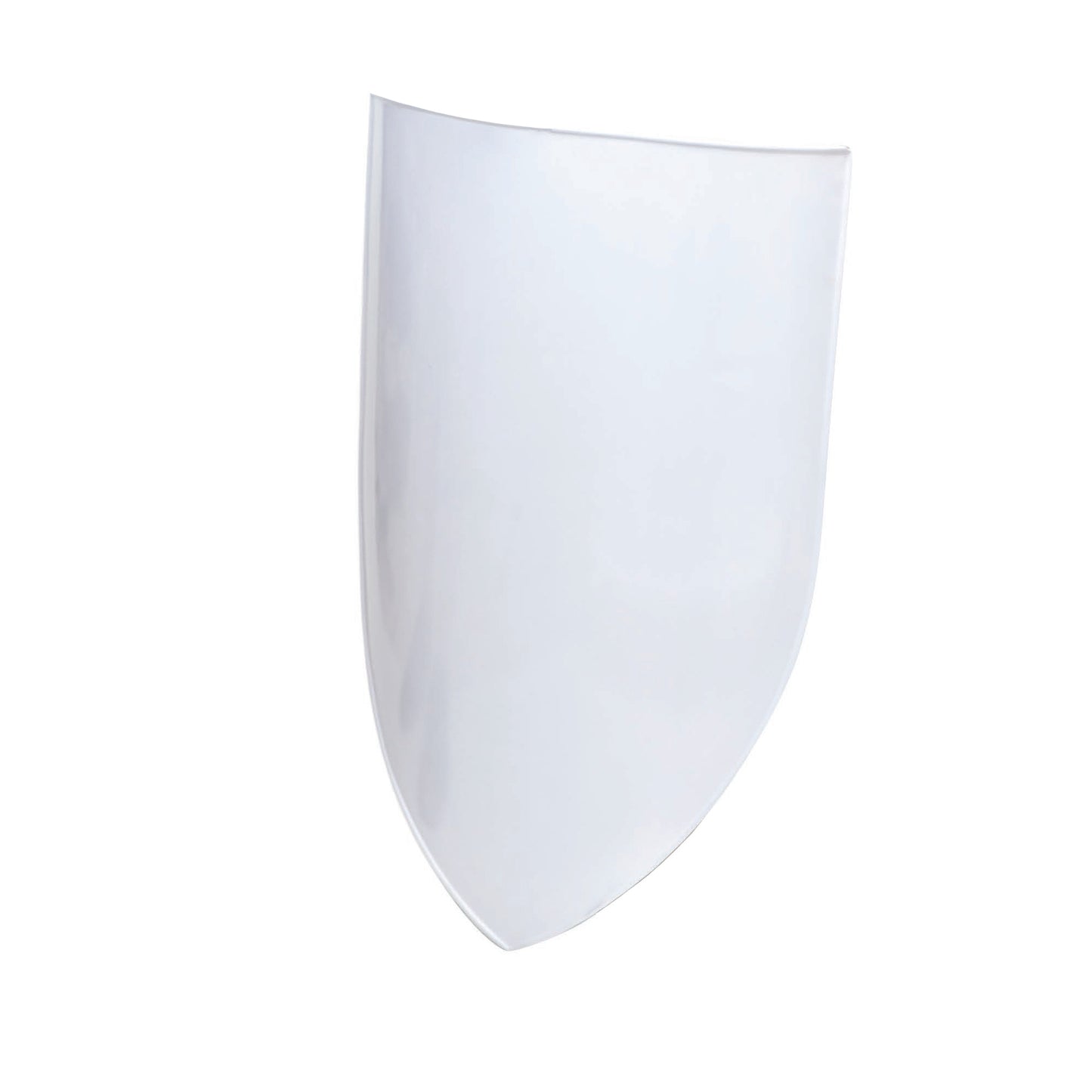 Classic European Medieval Blank White Customizable Heater Shield