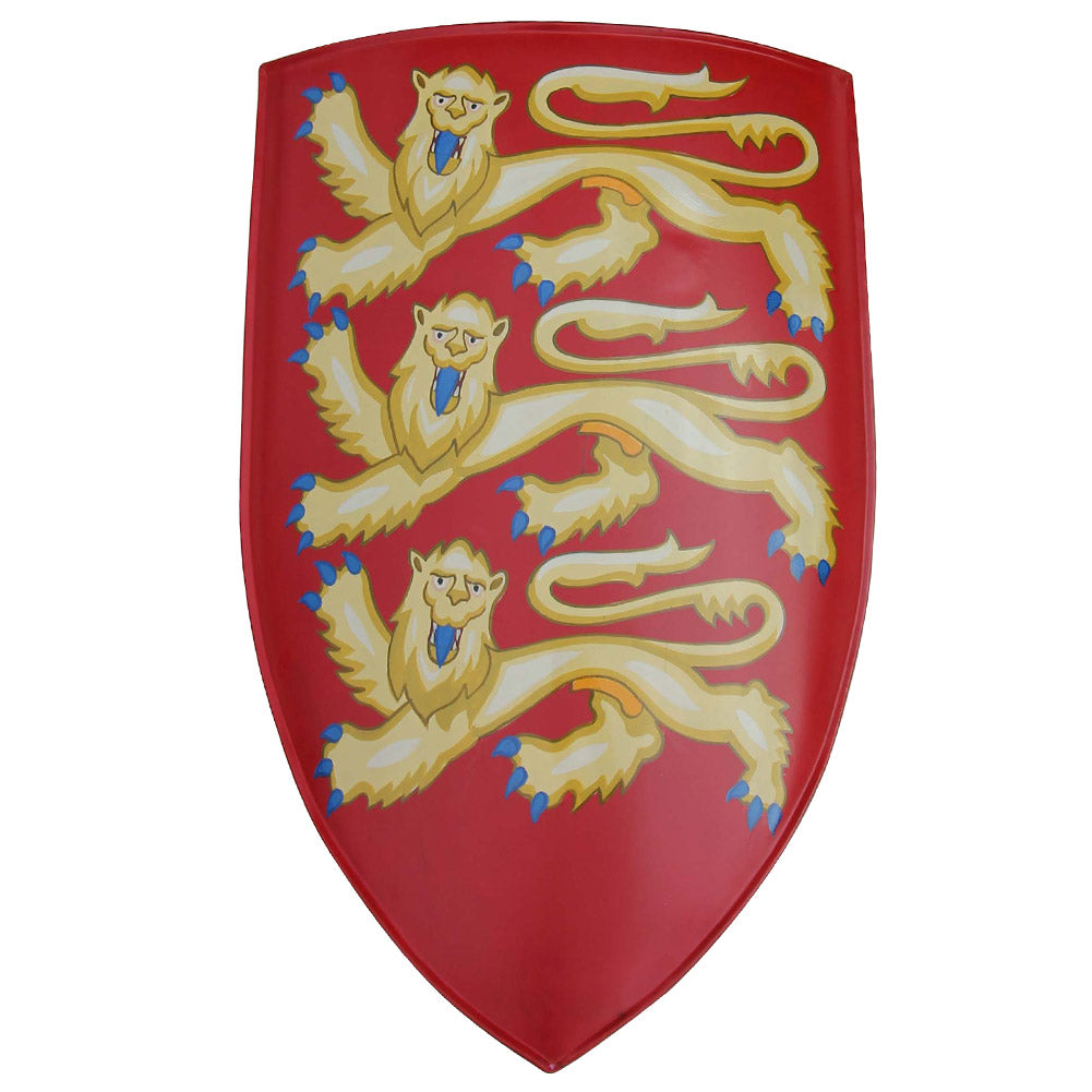 Battle ready Shield Edward I of England Medieval Heater