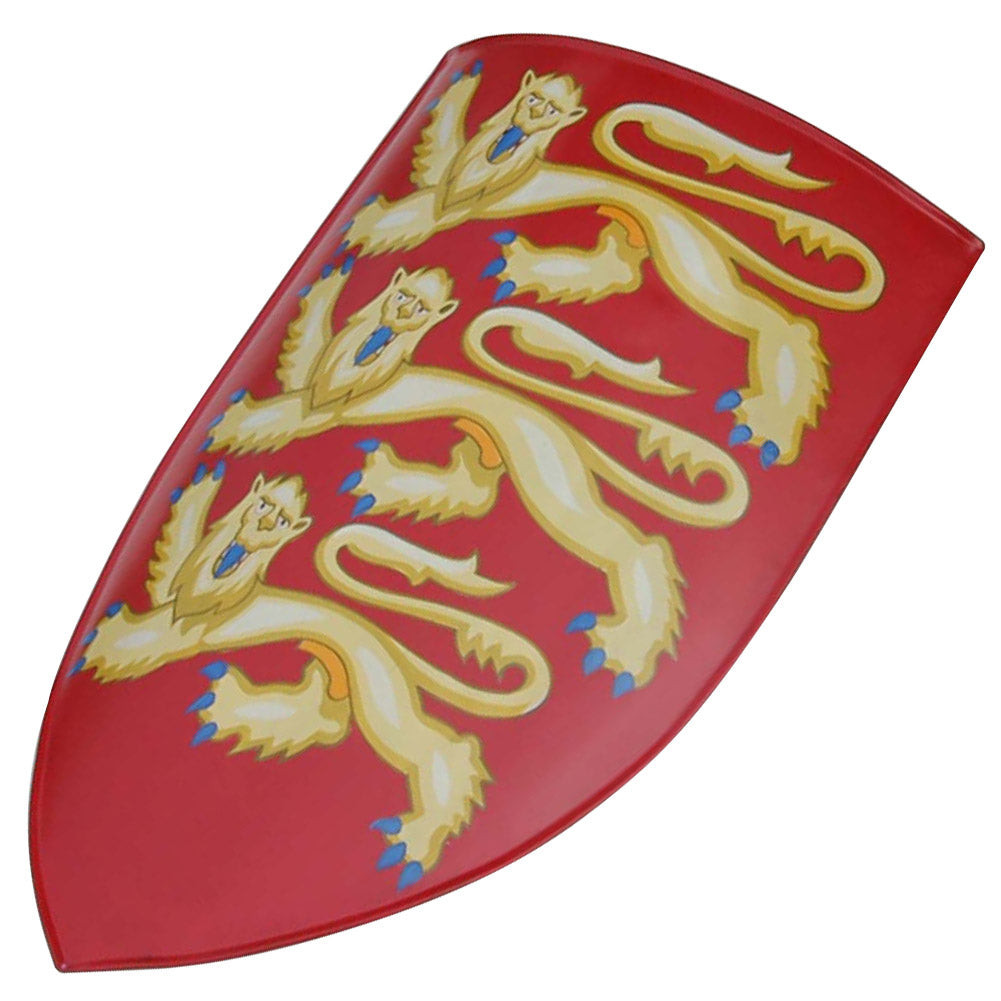 Battle ready Shield Edward I of England Medieval Heater