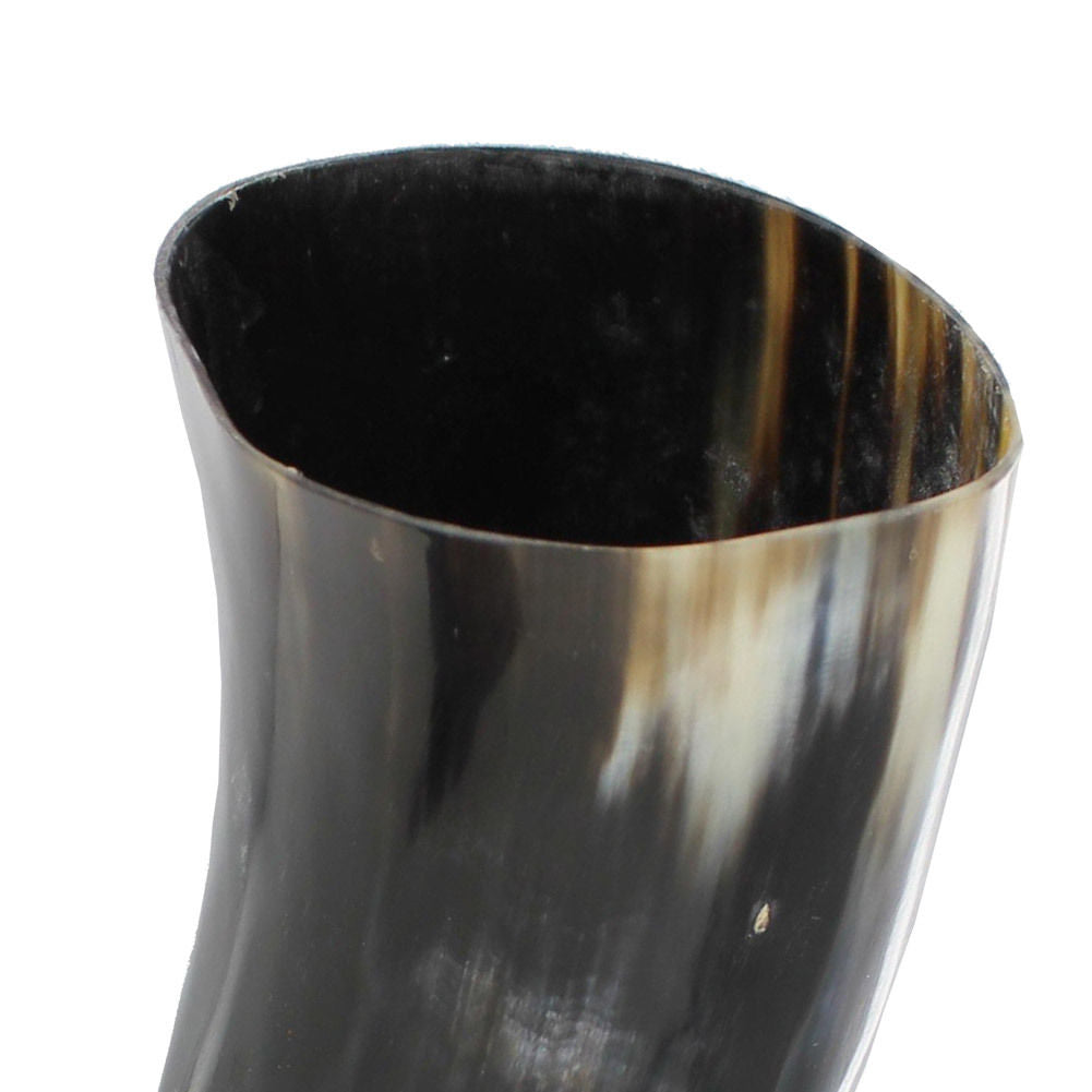 German Drinking Beer Horn Medieval