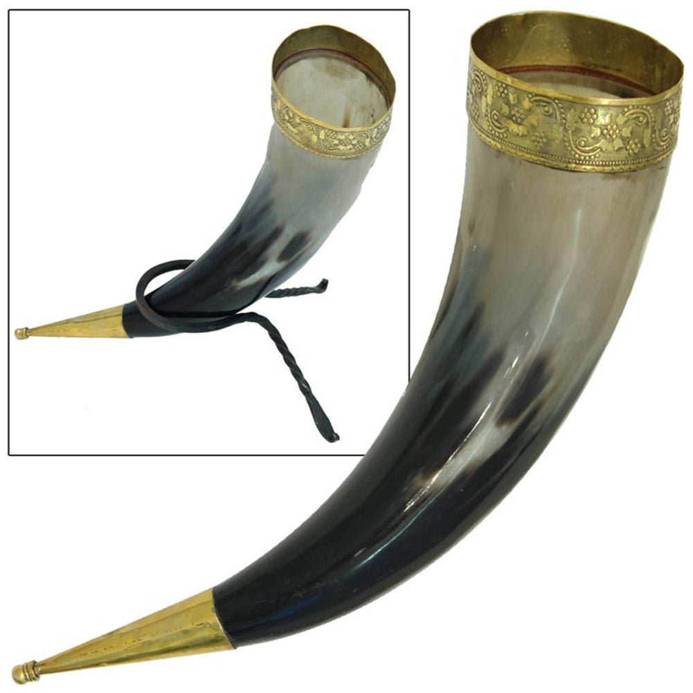 Viking Wedding Ceremonial Drinking Horn