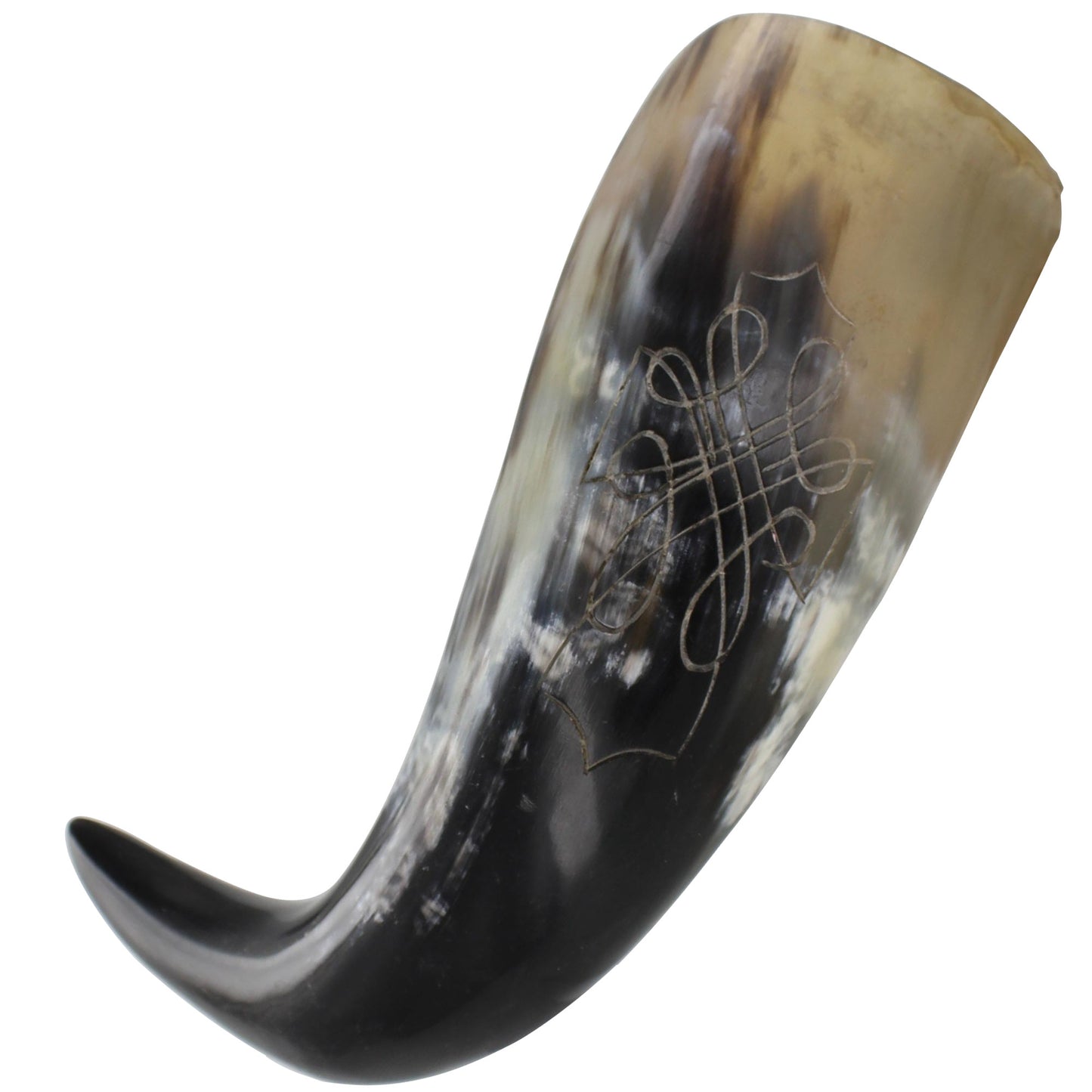 The Endless Knot Drinking Horn