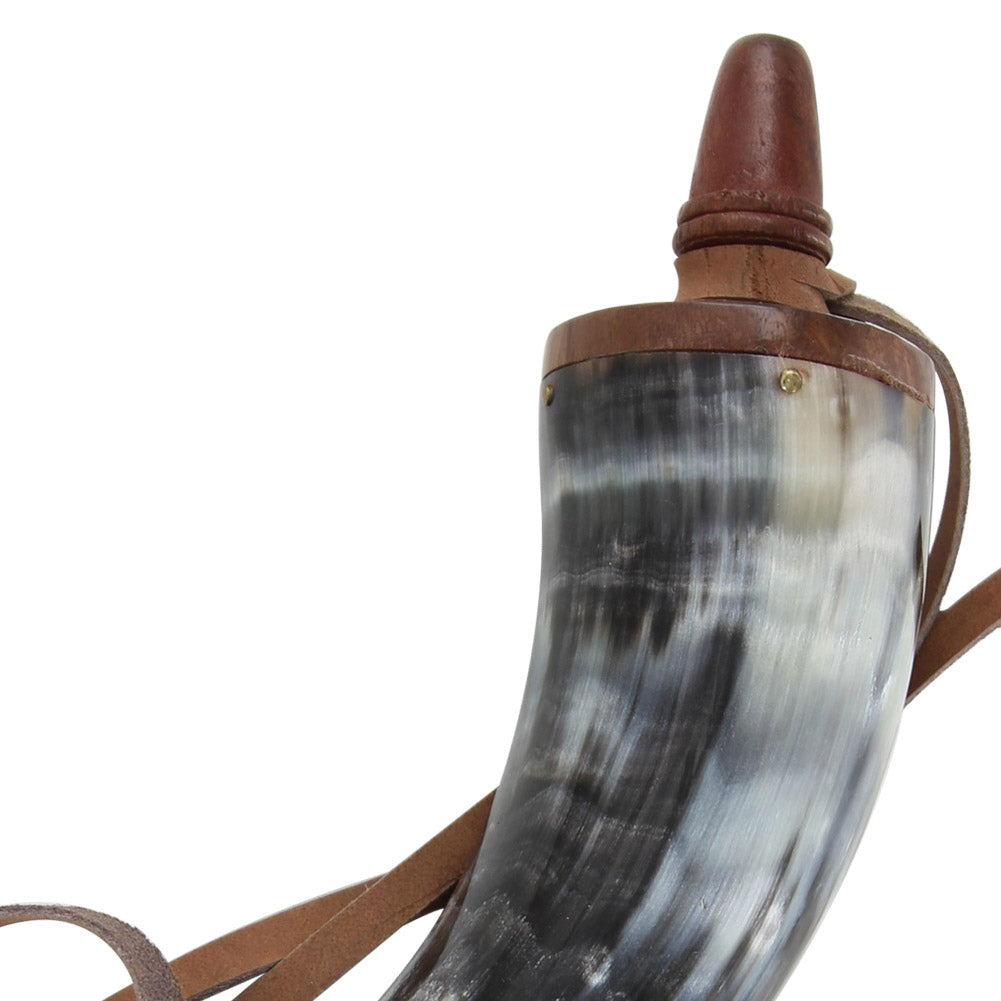 Medieval Renaissance Gunpowder Horn