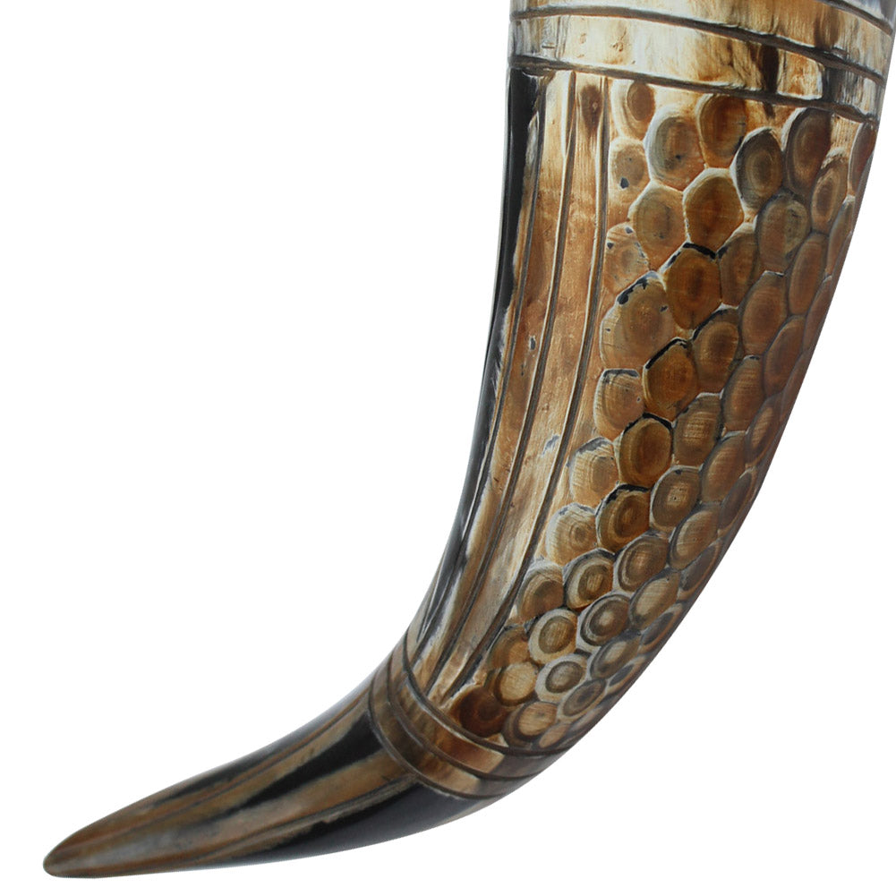 Cobra Strike Greek Drinking Horn