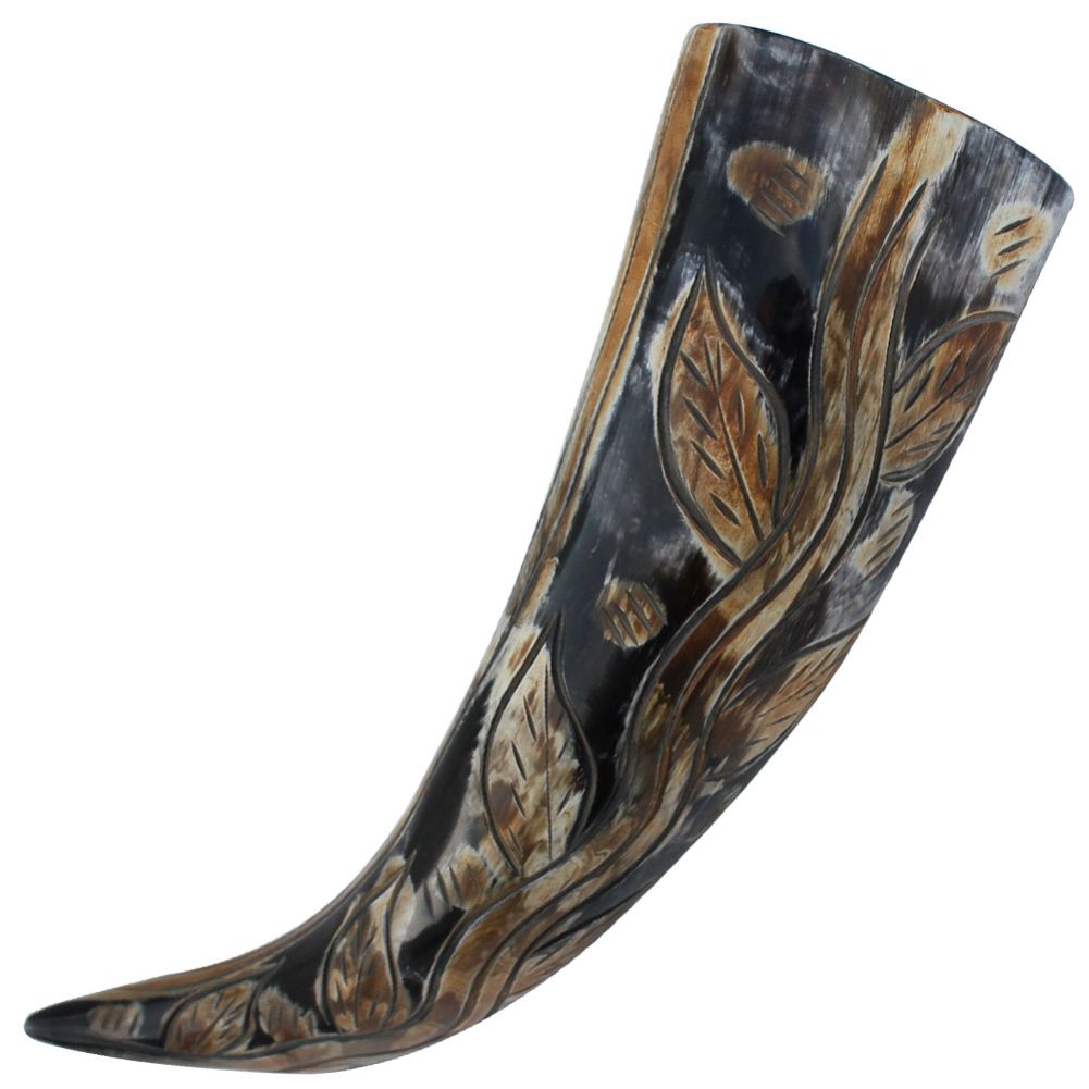 Sacred Tree of Life Drinking Horn