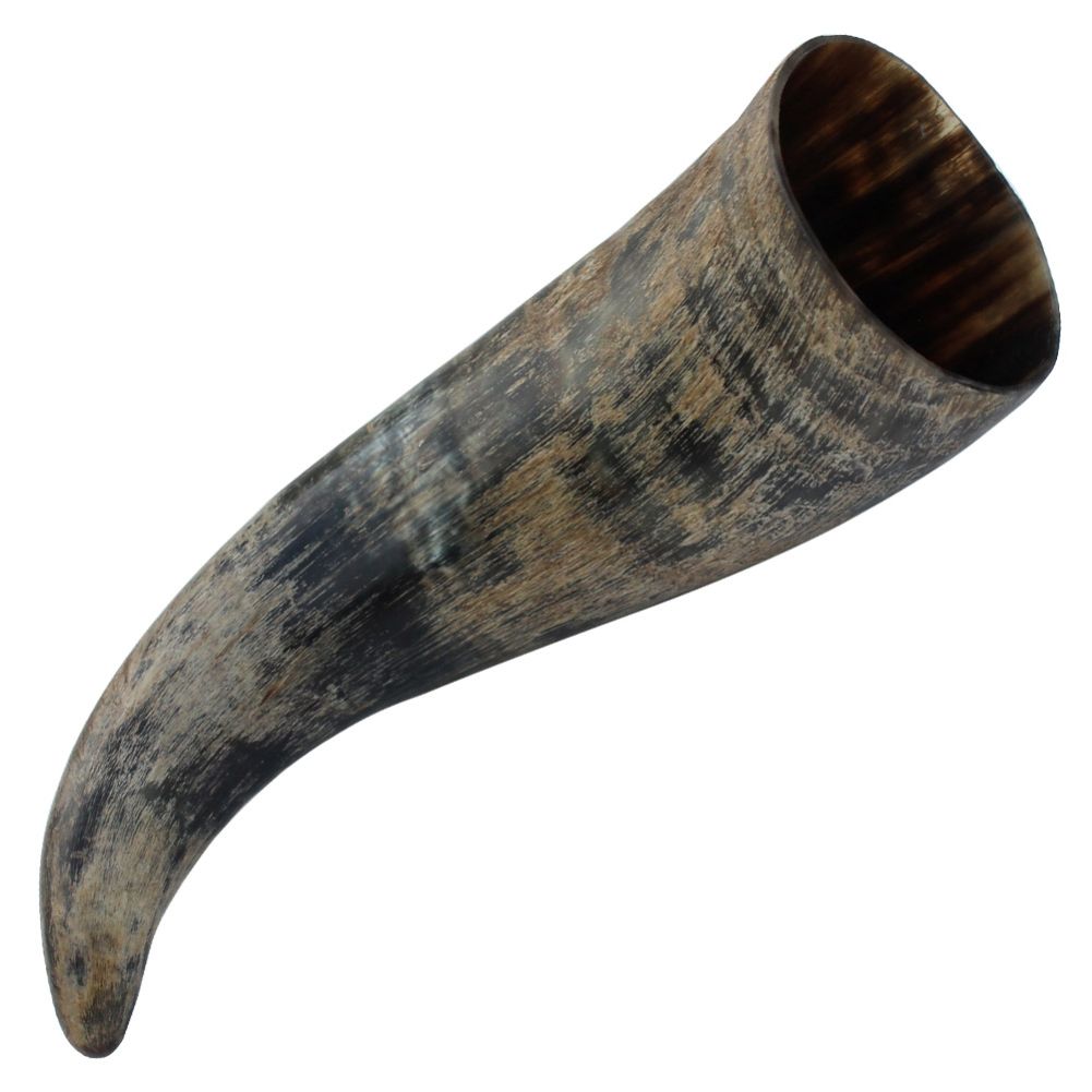 Distressed Raider Viking Horn