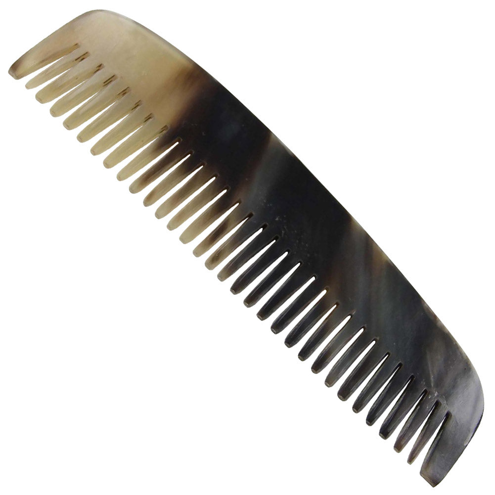 Natural Buffalo Horn Carved Medieval Renaissance Comb