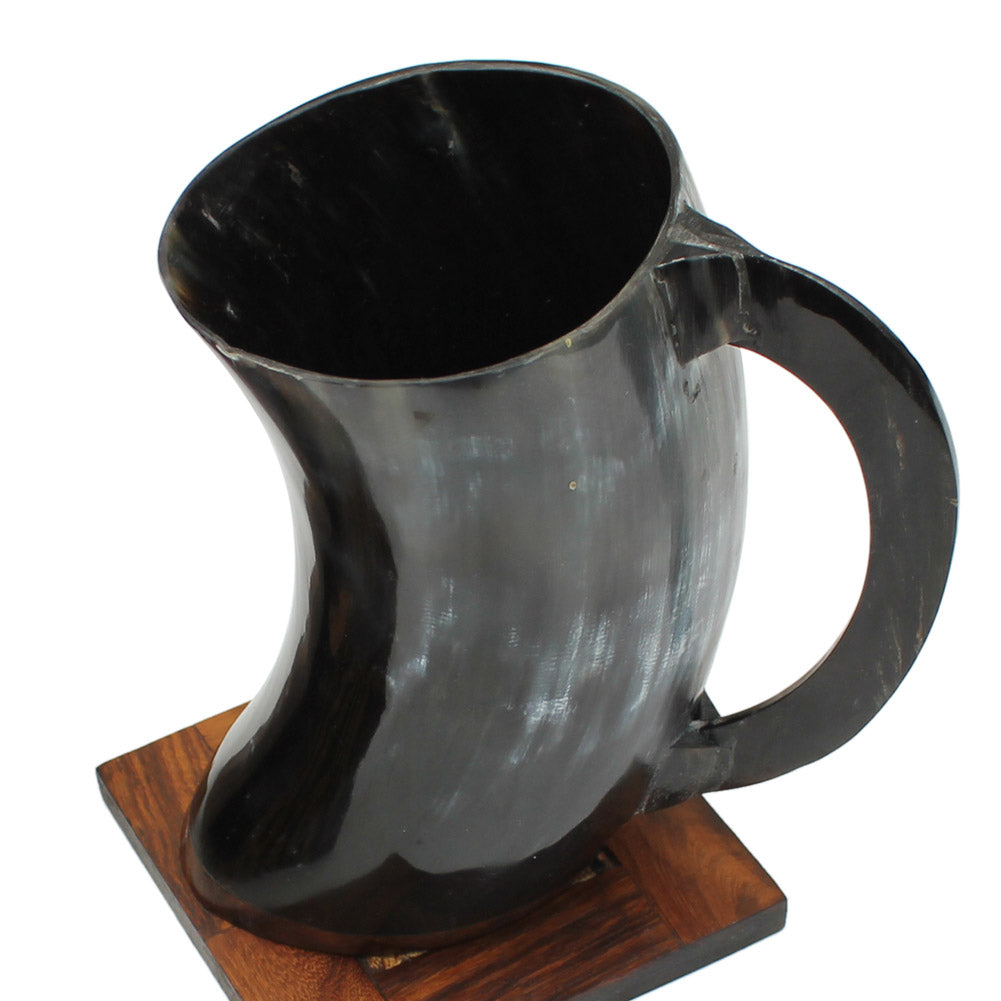 Viking Dining Hall Horn Beer Mug