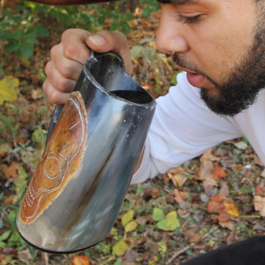 First Mates Finest Horn Pirate Tankard Mug