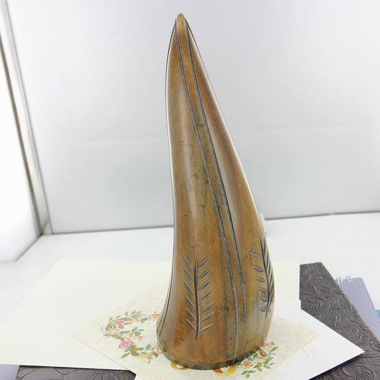 Honey Locust Botanical Cow Horn Paperweight