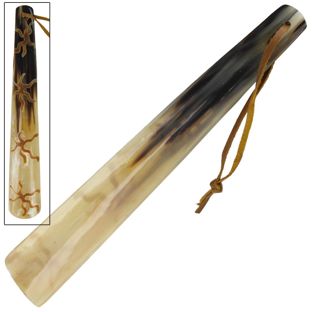 Earth Essence Cow Horn Flat Shoehorn