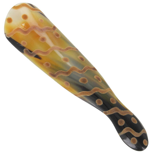 African Tribesman Hand Carved Shoehorn