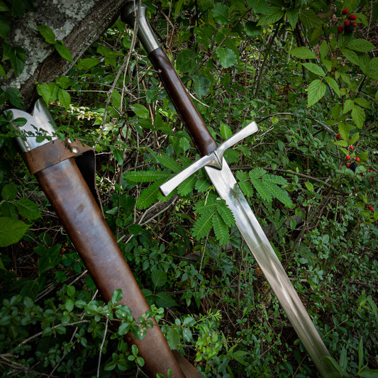 Late Middle Ages Hand And A Half Sword