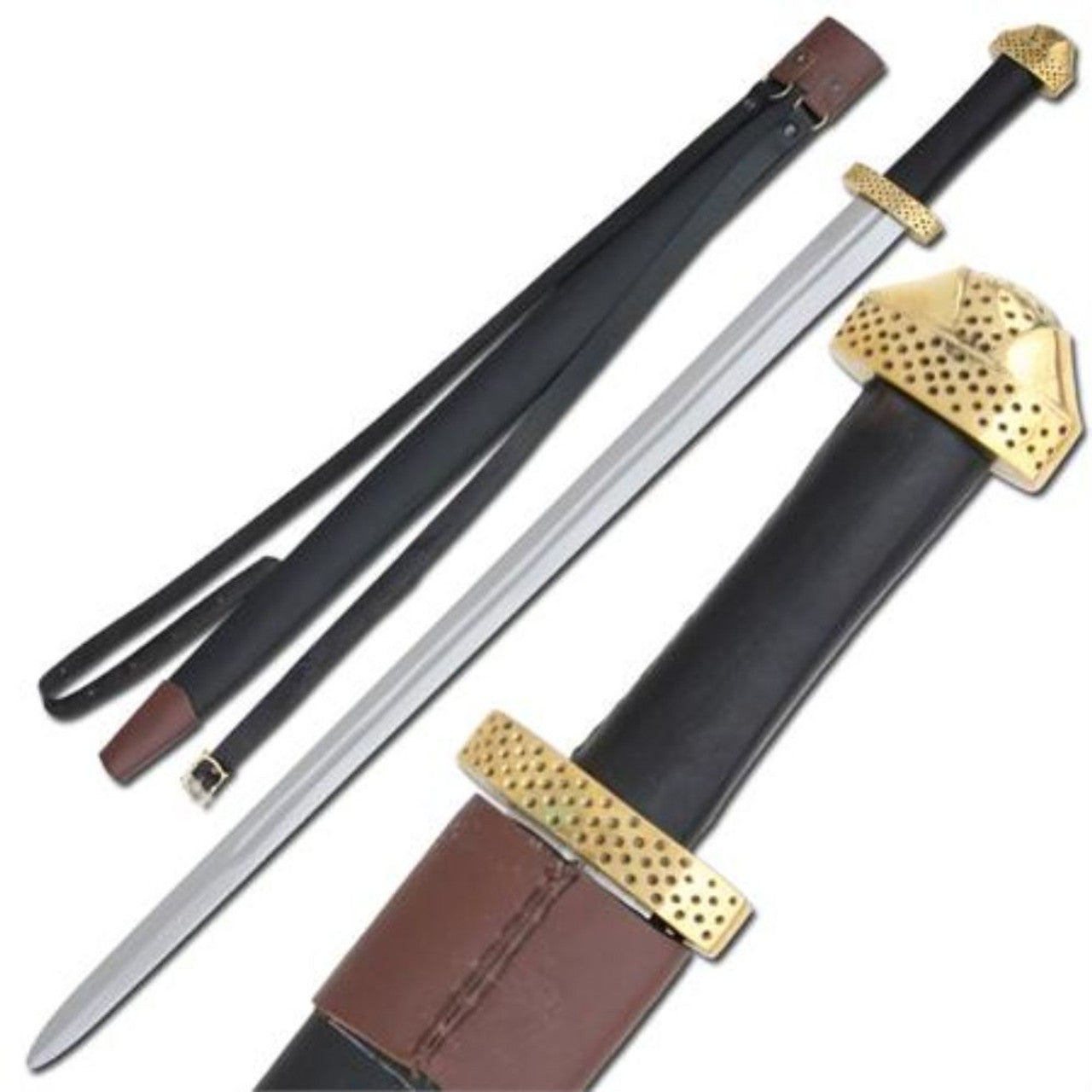 Viking 9th Century Handcrafted Steel Functional Sword