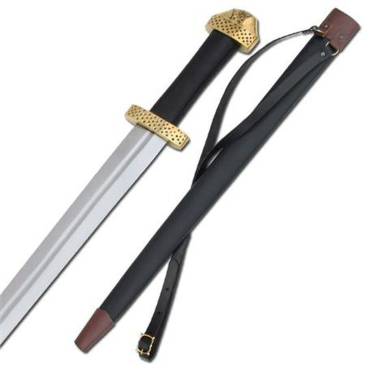 Viking 9th Century Handcrafted Steel Functional Sword