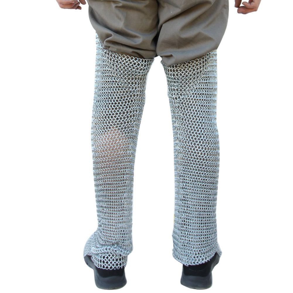 Medieval Knights Battle Chausses Chain Mail Leggings