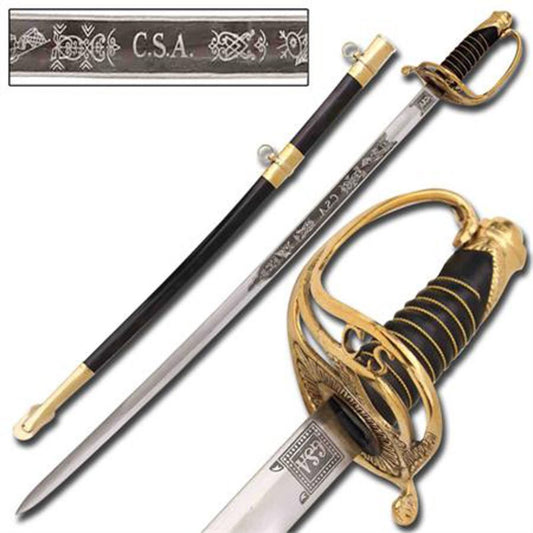 Confederate States of America Cavalry Officer Sword