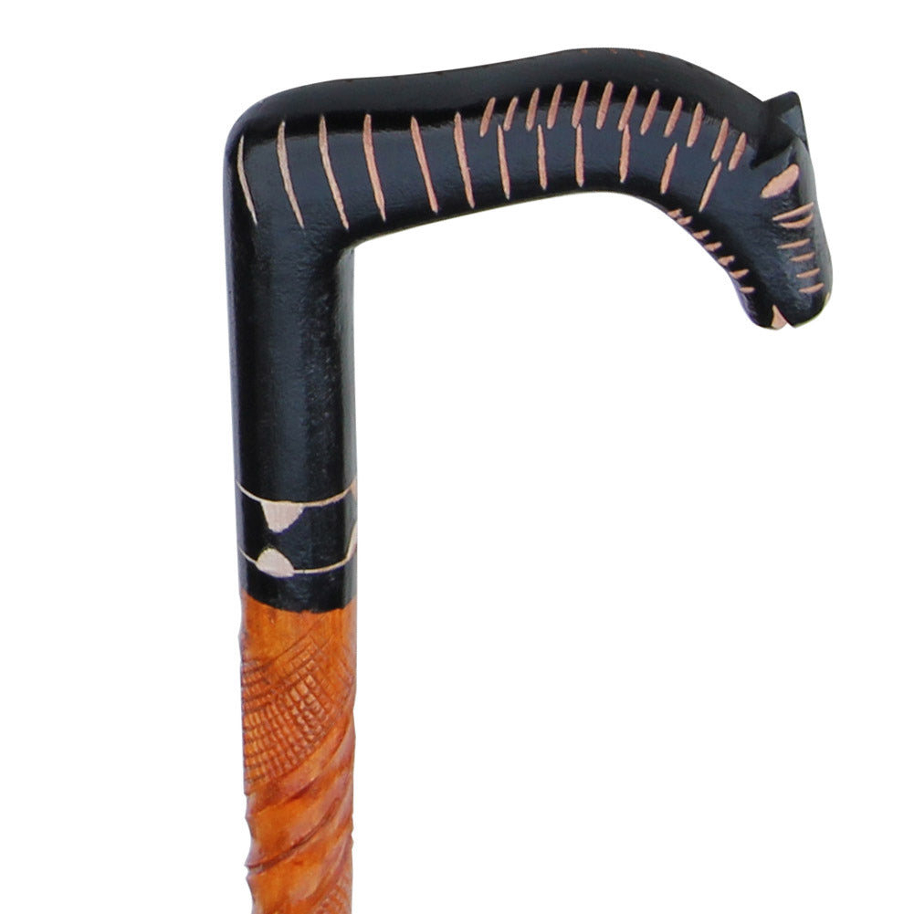 Handmade African Plains Zebra Walking Cane