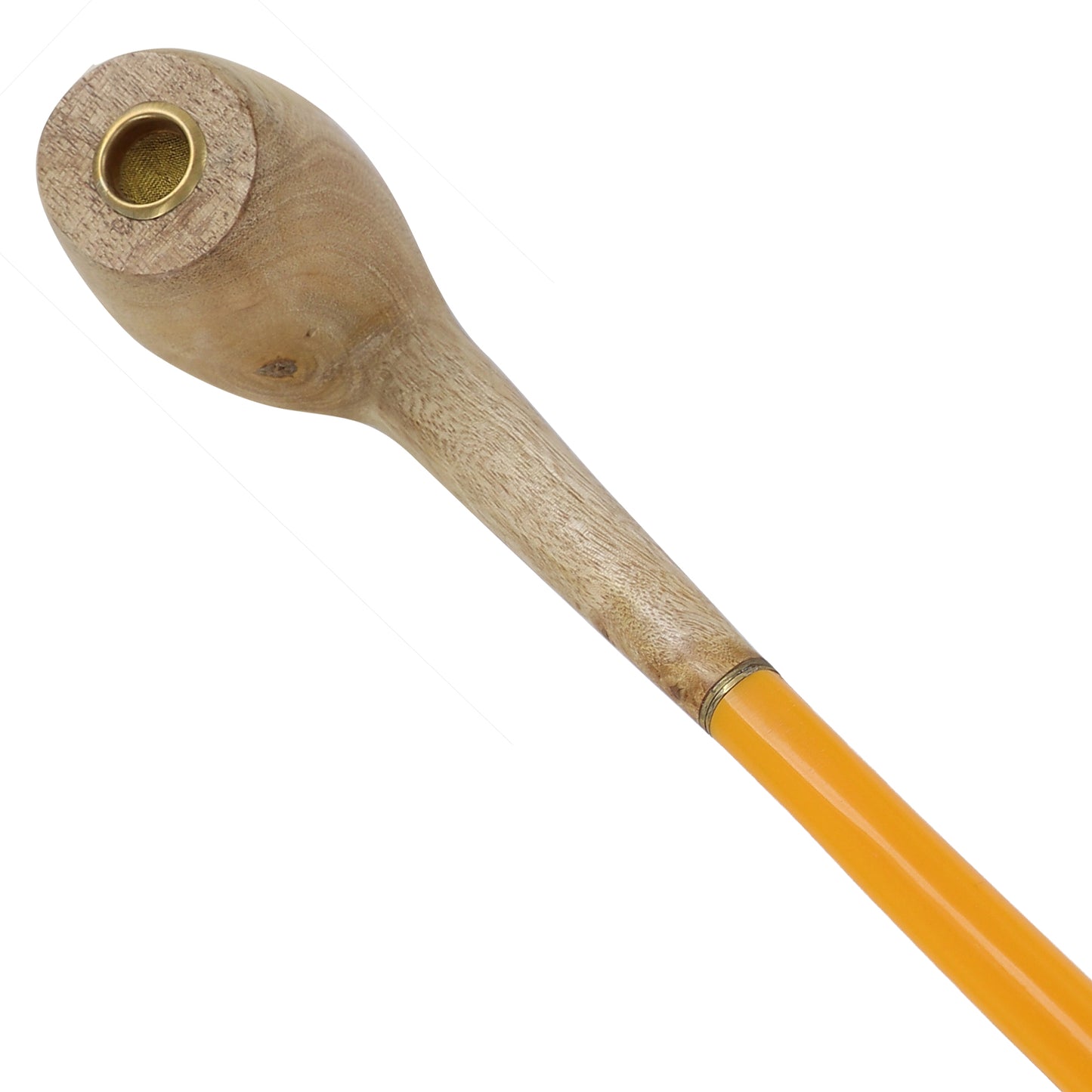 The Wizened Wizard Orange Smoking Tobacco Pipe