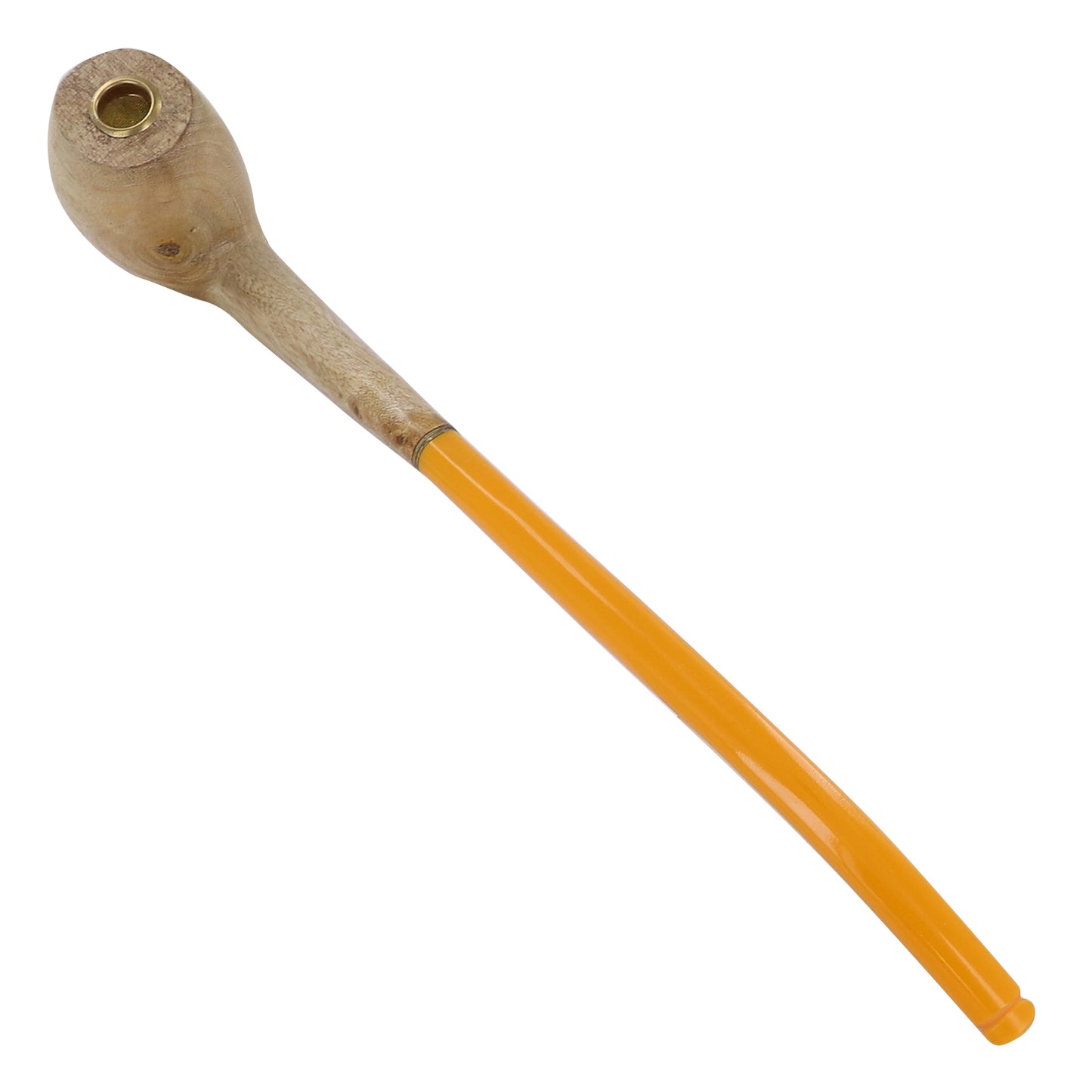 The Wizened Wizard Orange Smoking Tobacco Pipe