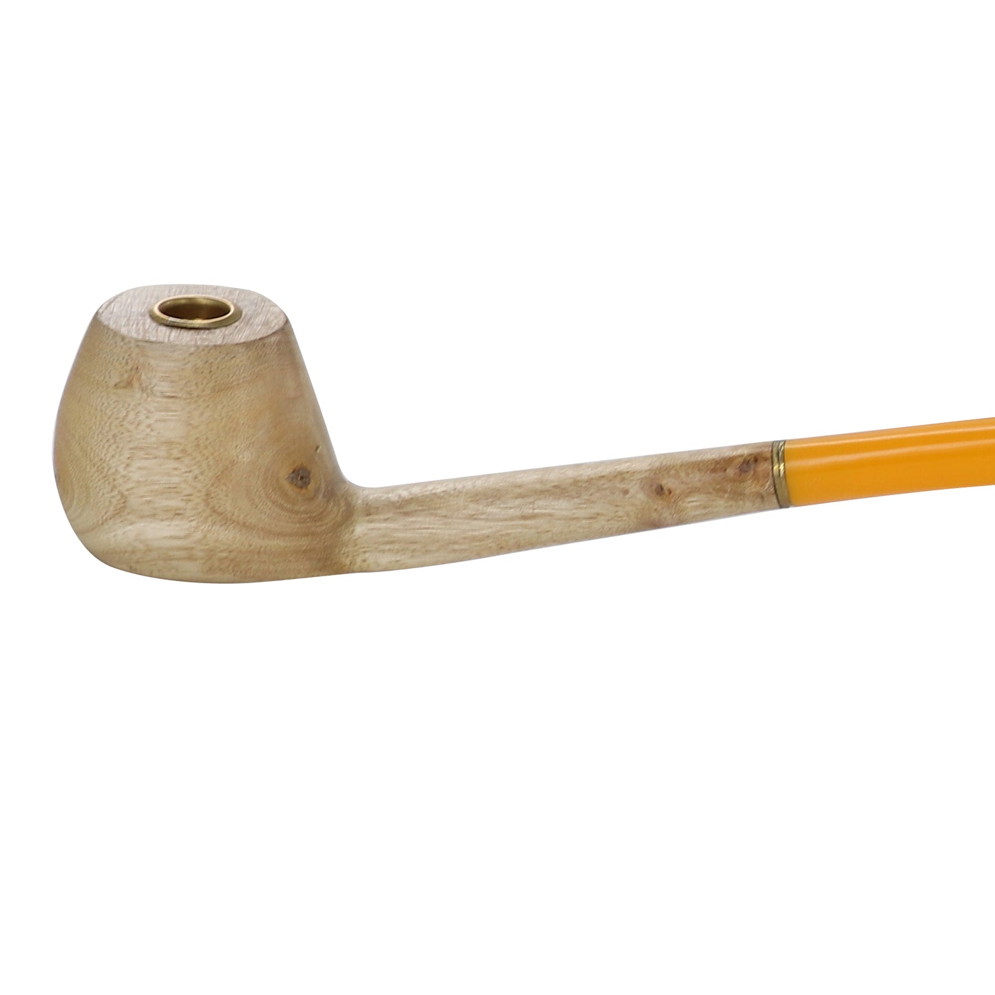 The Wizened Wizard Orange Smoking Tobacco Pipe