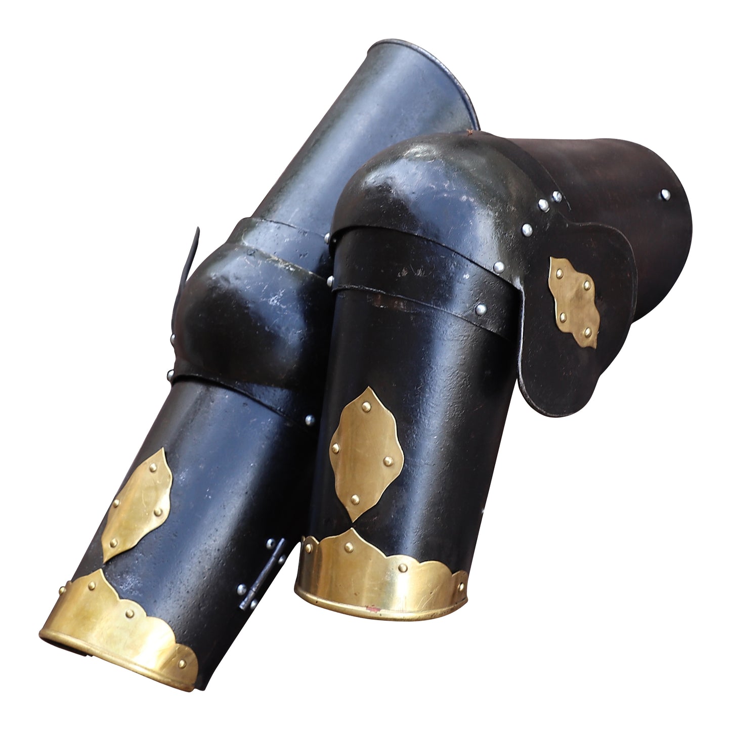 Armory Replicas ™ The Cursed Black Knight Functional Medieval Arm Armor