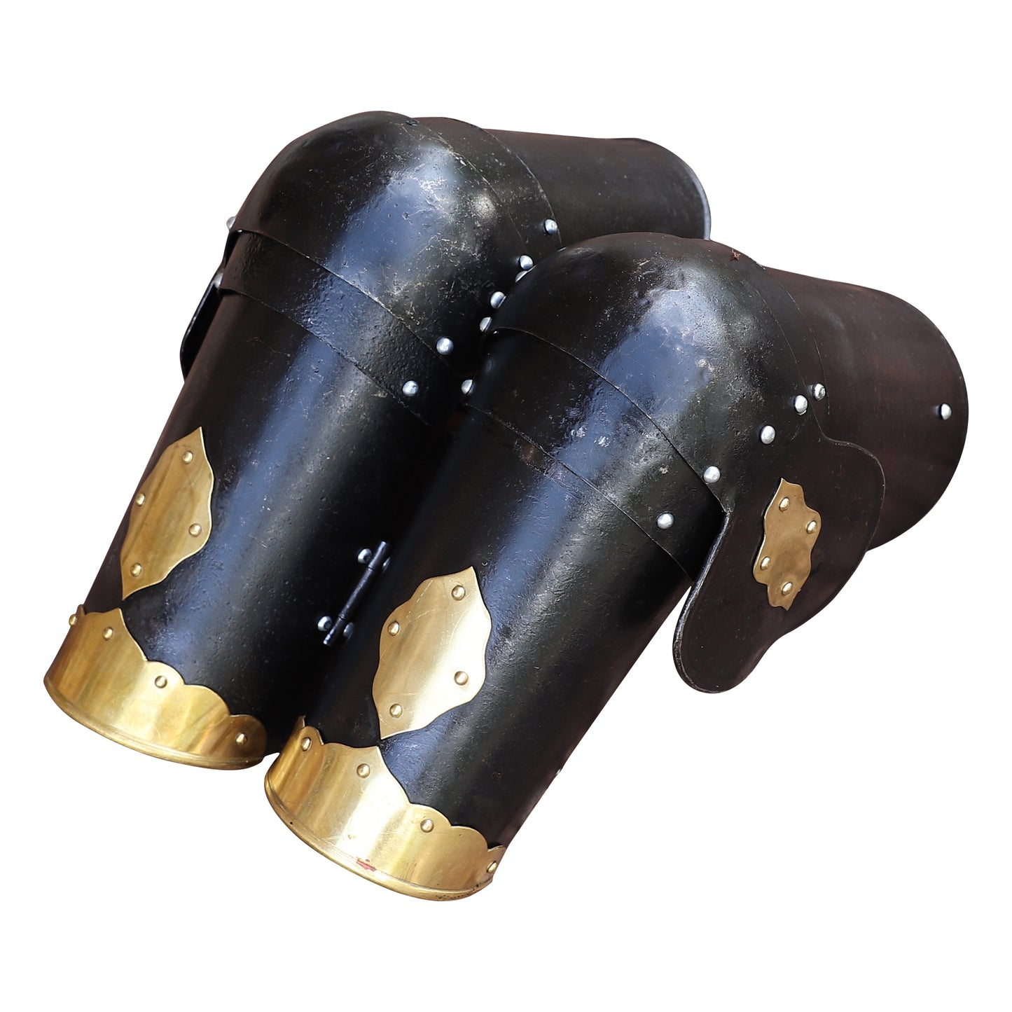 Armory Replicas ™ The Cursed Black Knight Functional Medieval Arm Armor