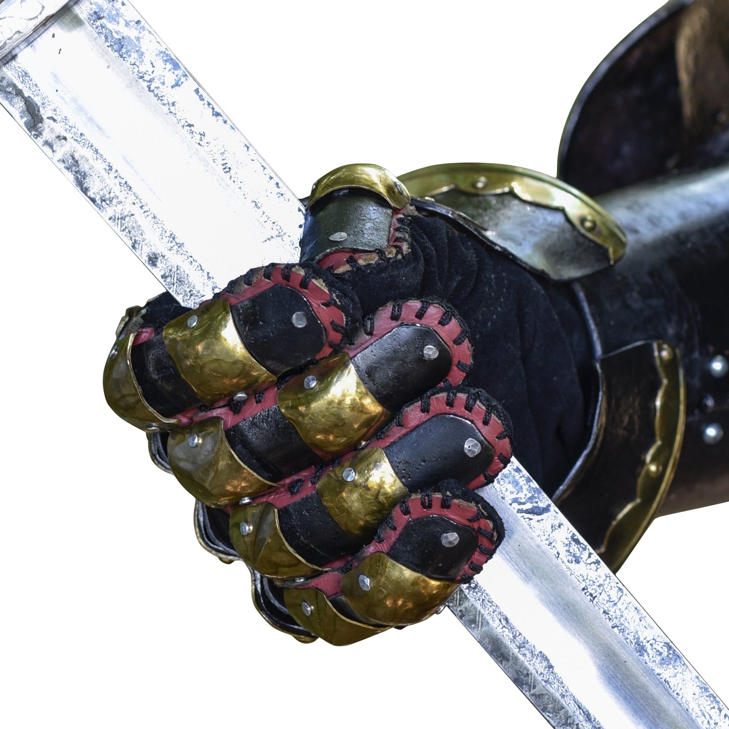 Armory Replicas ™ The Cursed Black Knight Functional Medieval Armor Gauntlets