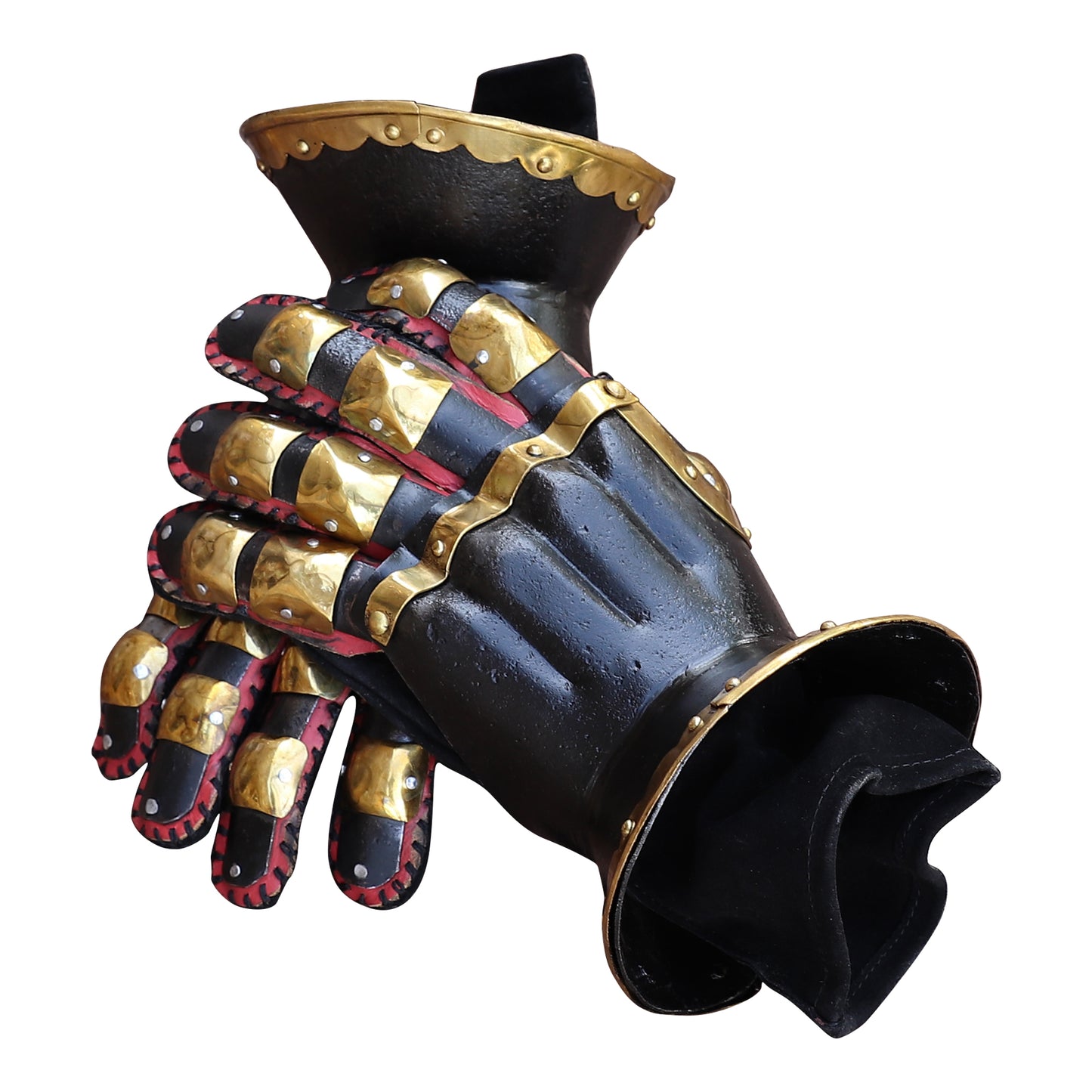 Armory Replicas ™ The Cursed Black Knight Functional Medieval Armor Gauntlets