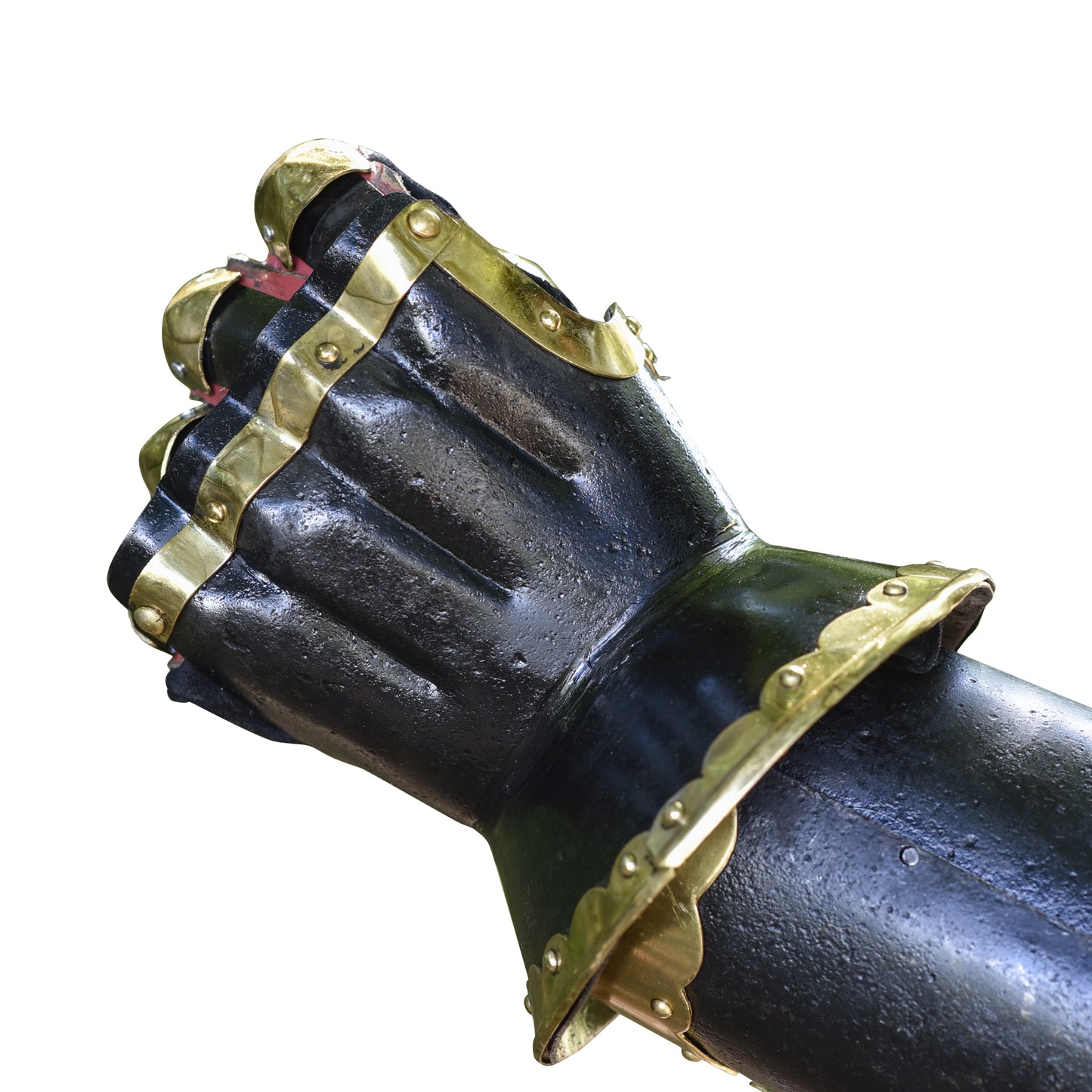 Armory Replicas ™ The Cursed Black Knight Functional Medieval Armor Gauntlets