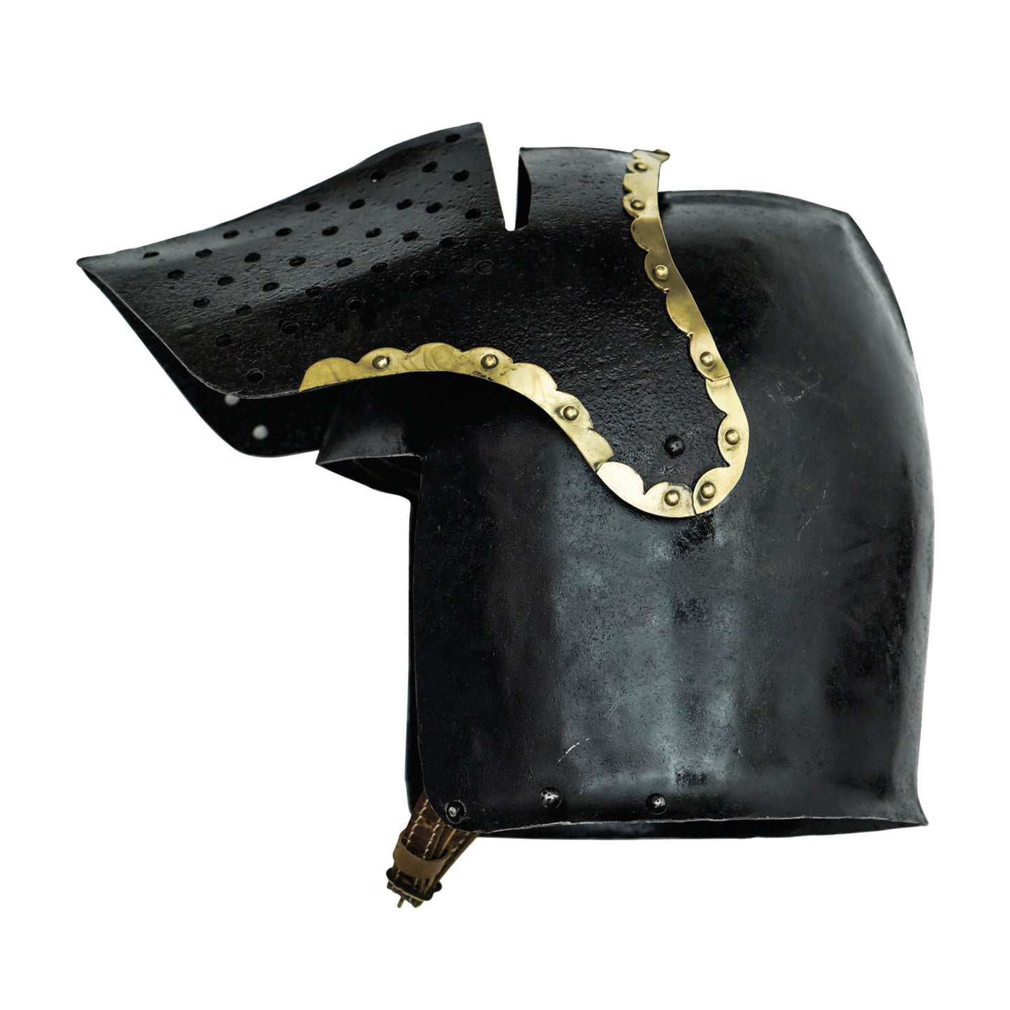 Armory Replicas  The Cursed Black Knight Functional Medieval Helmet Armor