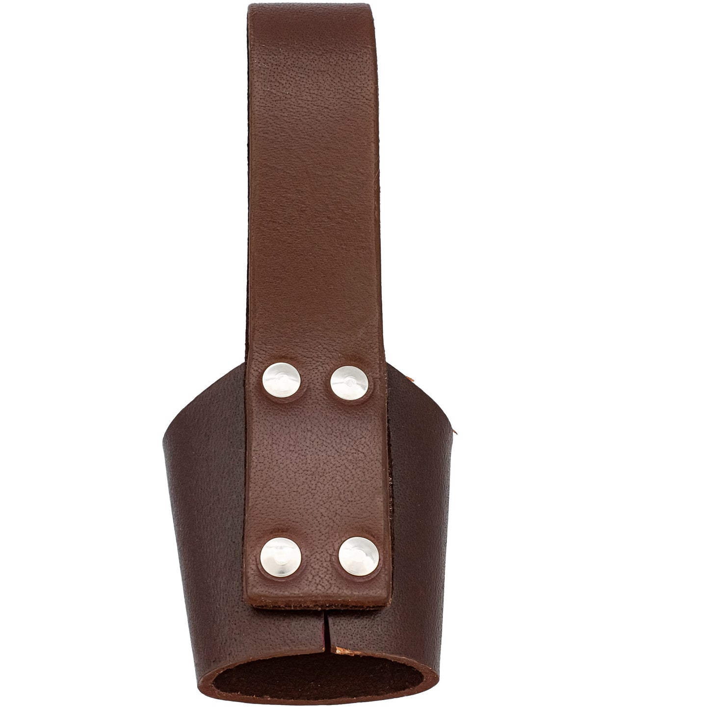 Easy Accent Genuine Leather Weapon Axe Dagger Belt Hanger Holder Holster Frog Renaissance Fair Functional Medieval Accessory- Brown