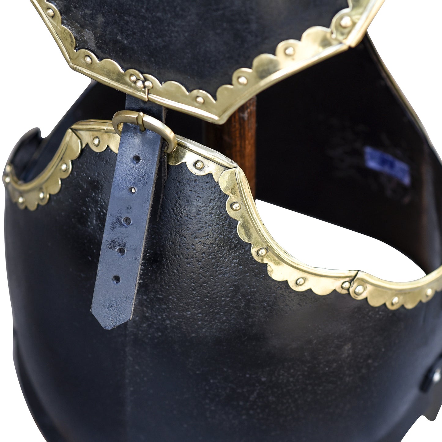 Armory Replicas  The Cursed Black Knight Functional Medieval Cuirass Gorget Set [XL]