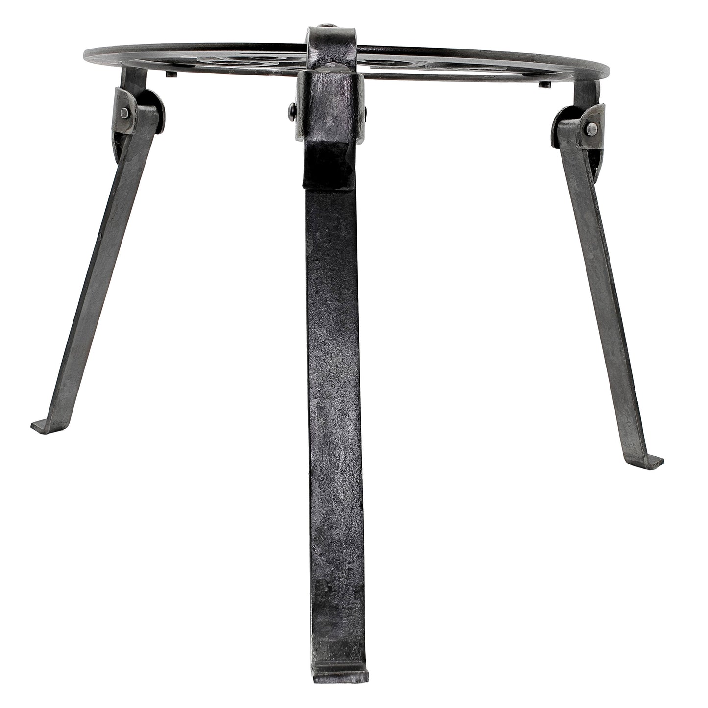 Hand Forged Medieval Folding Collapsible Iron Grill Stand