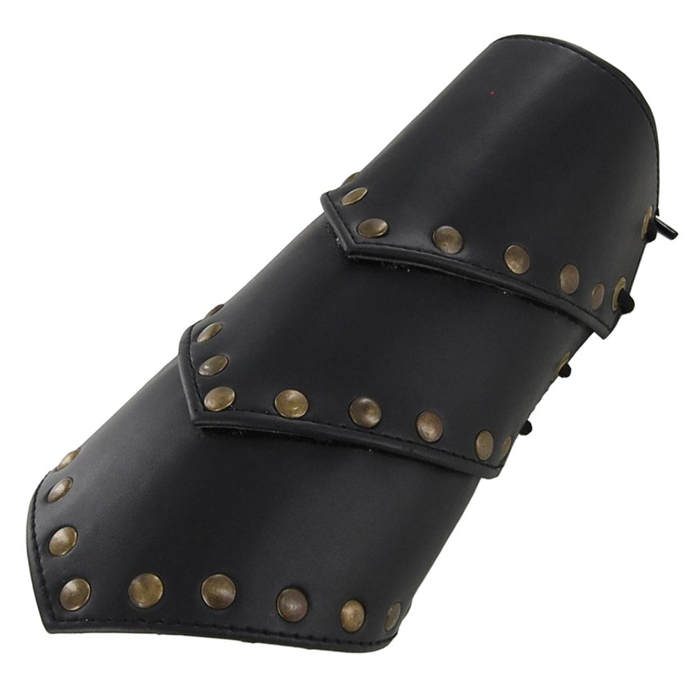 Handmade Leather Arena of Death Bracer Set