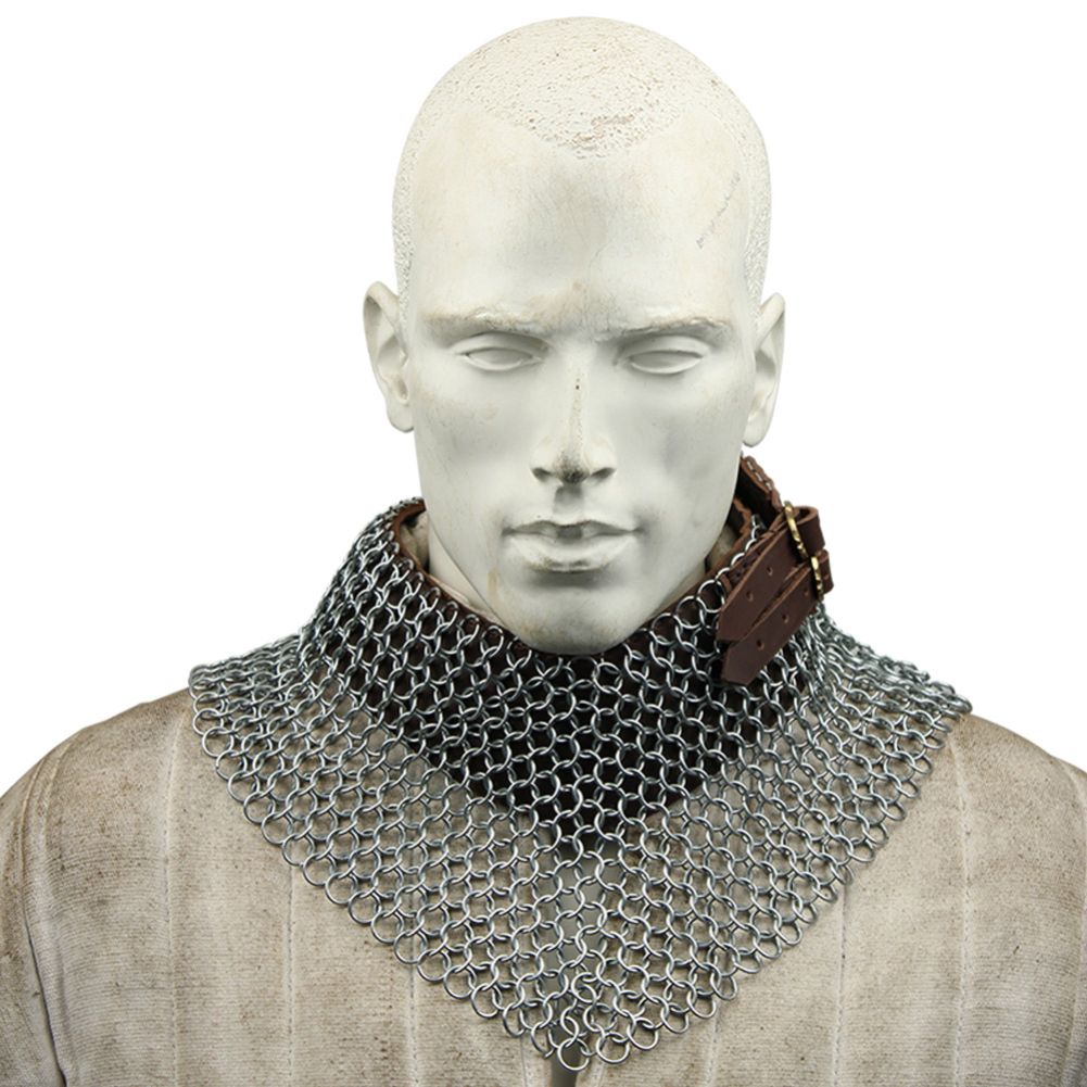 Chainmail Bishops Mantle Collar Armor