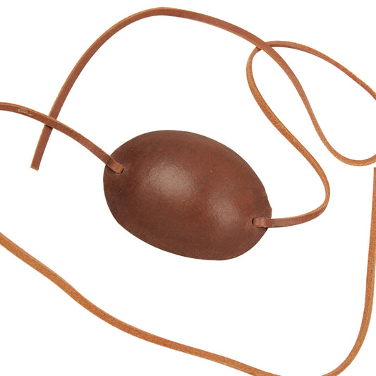 Pirate Captain Leather Eye Patch Brown