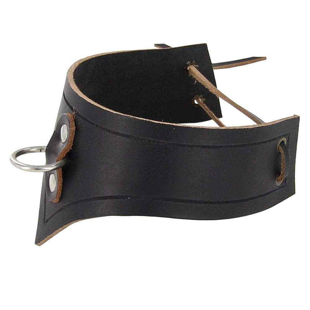 Genuine Infinity Leather Slave Collar