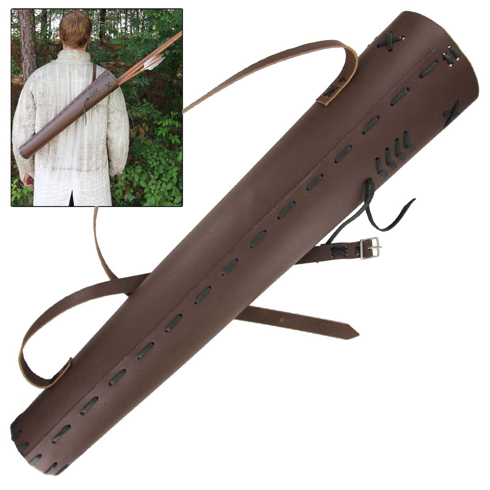 Hart of Ten Medieval Leather Hunting Quiver