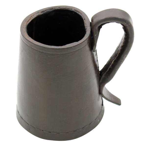 Tudor Tankard Leather Drinking Vessel