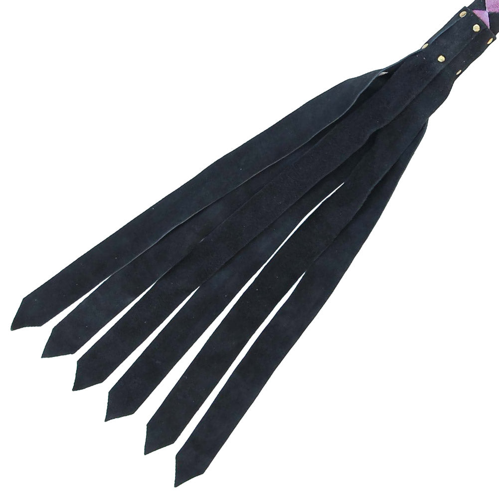 Slap and Tickle Handmade Suede Flogger