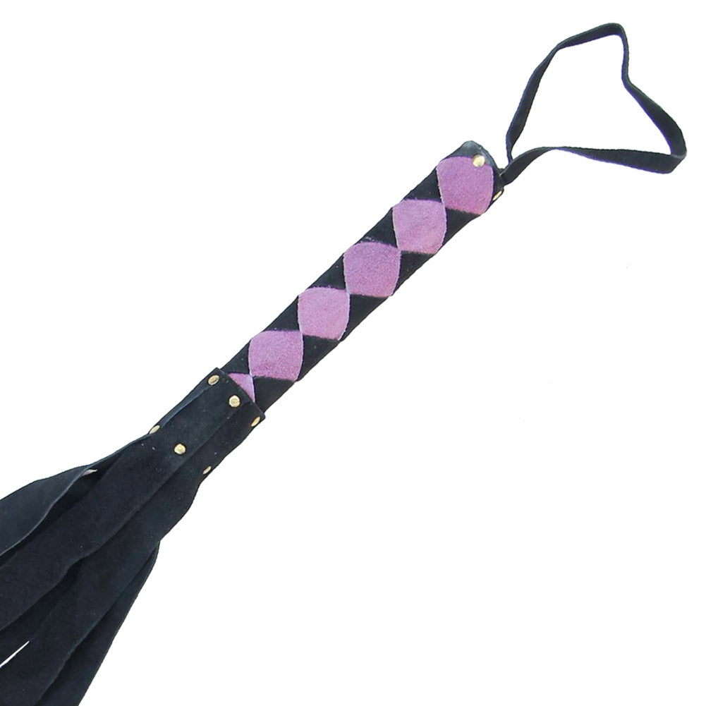 Slap and Tickle Handmade Suede Flogger