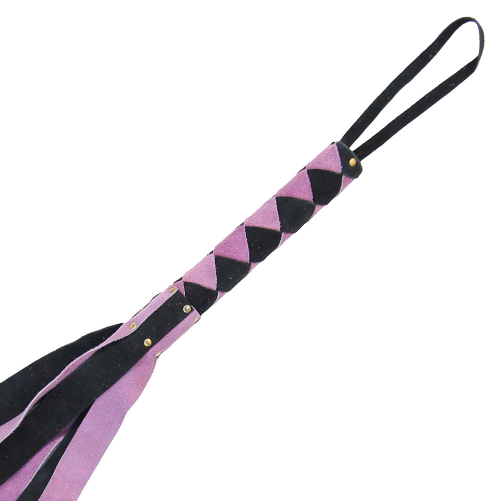 Handmade Suede Night Mistress Flogger